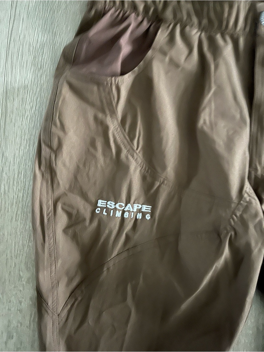 Escape Climbing Men’s Smith Climbing Pants Tan Brown - Size XL - Picture 5 of 10